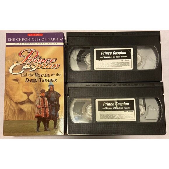 The Chronicles Of Narnia 3 VHS Box Set 1990 Edition - Picture 4 of 6